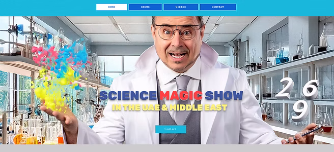 Professor Alchimus science magic show